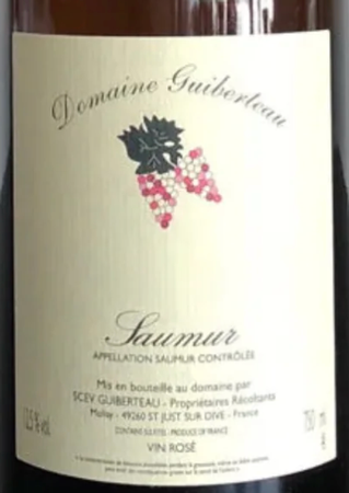 Domaine Guiberteau Rose 2023