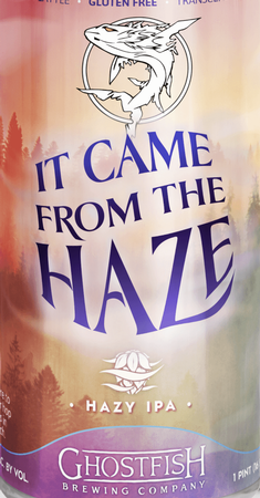 Ghostfish It Came from the Haze IPA 16oz Can