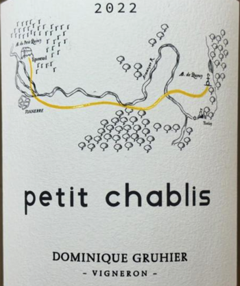 Domaine Dominique Gruhier Petit Chabllis 2022