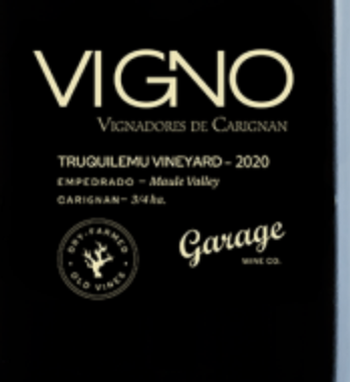 Garage Wine Vigno Red 2020