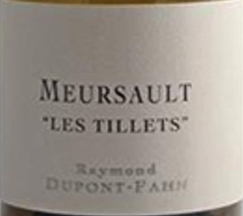 Dupont-Fahn Meursault Les Tillets 2022