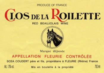 Clos de la Roilette Fleurie Beaujolais 2023