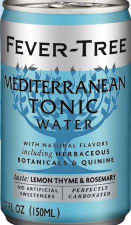 Fever Tree Mediterranean Tonic 150mL Can