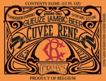 Lindeman's Cuvee Rene Lambic 12oz Bottle