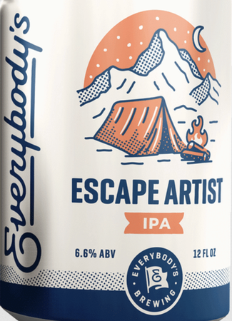 Everybody's Brewing Escape Artist IPA 12oz Can