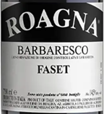 Roagna Barbaresco Faset 2018