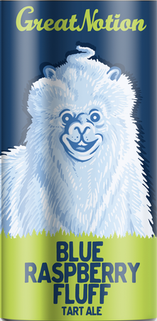 Great Notion Blue Raspberry Fluff 16oz Can