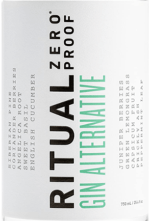 Ritual Zero Proof Gin Non-Alcoholic 750mL