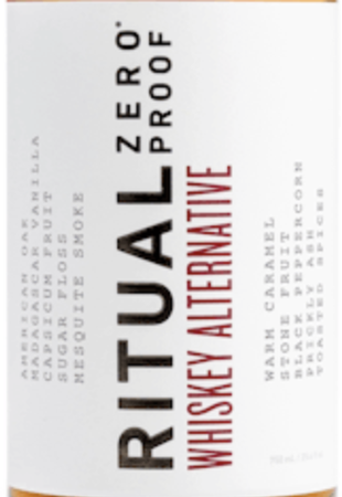 Ritual Zero Proof Whiskey Non-Alcoholic 750mL