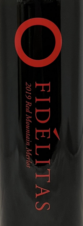 Fidelitas Red Mountain Merlot 2019