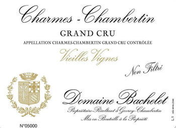Domaine Denis Bachelet Charmes-Chambertin Grand Cru Vieilles Vignes 2022