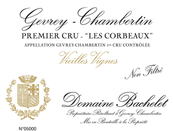 Domaine Bachelet Gevrey-Chambertin Les Corbeaux Premier Cru 2022