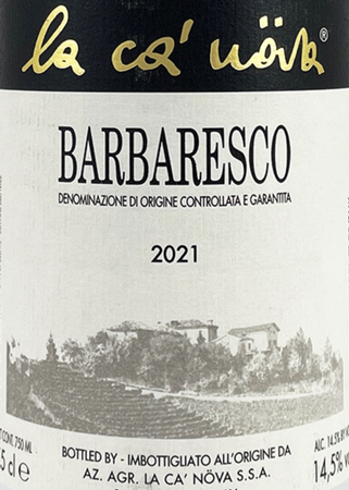 La Ca' Nova Barbaresco 2021