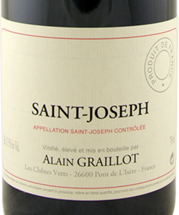 Alain Graillot Saint-Joseph Rouge 2021