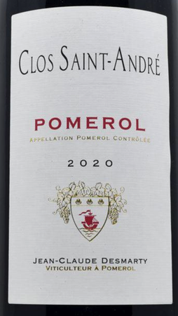 Clos Saint Andre Pomerol 2020