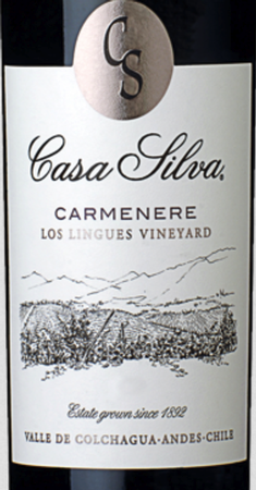 Casa Silva Los Lingues Carmenere 2022