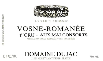 Domaine Dujac Vosne-Romanee 1er Cru Aux Malconsorts 2022