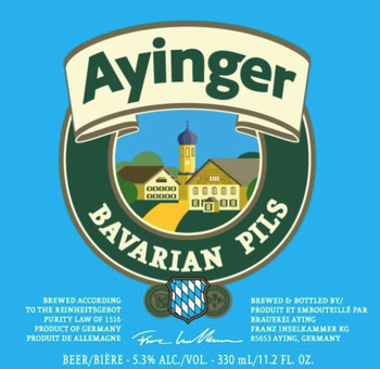 Ayinger Bavarian Pils 11.2oz Bottle
