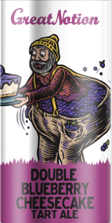 Great Notion Double Blueberry Cheesecake 16oz Can