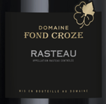 Domaine Fond Croze Rasteau 2022