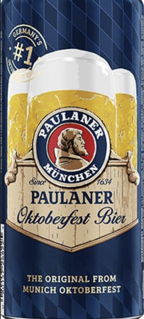 Paulaner Oktoberfest Bier 500mL Can