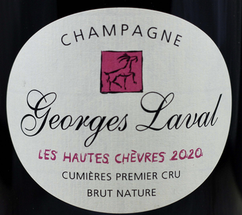 Georges Laval Les Hautes Chèvres Cumières 1er Cru 2020
