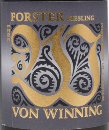 Von Winning Forster Riesling trocken 2020