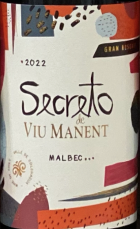 Viu Manent Secreto Malbec 2022