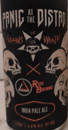 Grains of Wrath Panic at the Distro 16oz Can