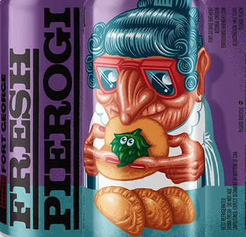 Fort George Fresh Pierogi Hazy 16oz Can