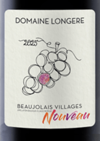 Domaine Longere Beaujolais-Villages Nouveau 2025