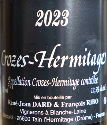 Dard & Ribo Crozes-Hermitage Rouge 2023