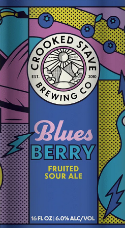 Crooked Stave Blues Berry 16oz Can