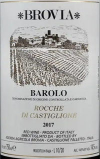 Brovia Rocche di Castiglione Barolo 2017