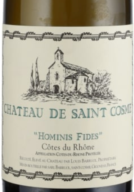 Chateau de Saint Cosme Cotes du Rhone Hominis Fides Blanc 2023