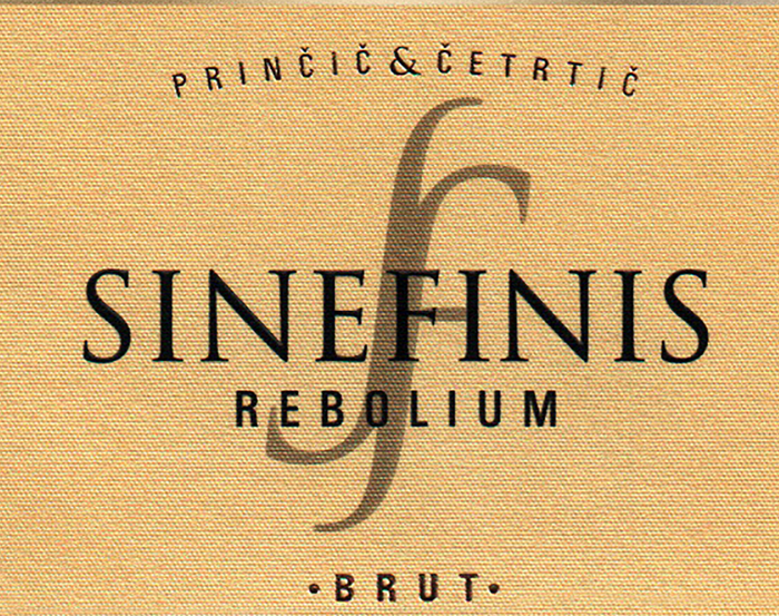 Gradis'Ciutta 'Sinefinis' Rebolium Brut NV