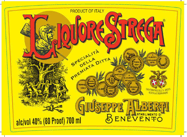 Strega Liqueur 700mL Bottle