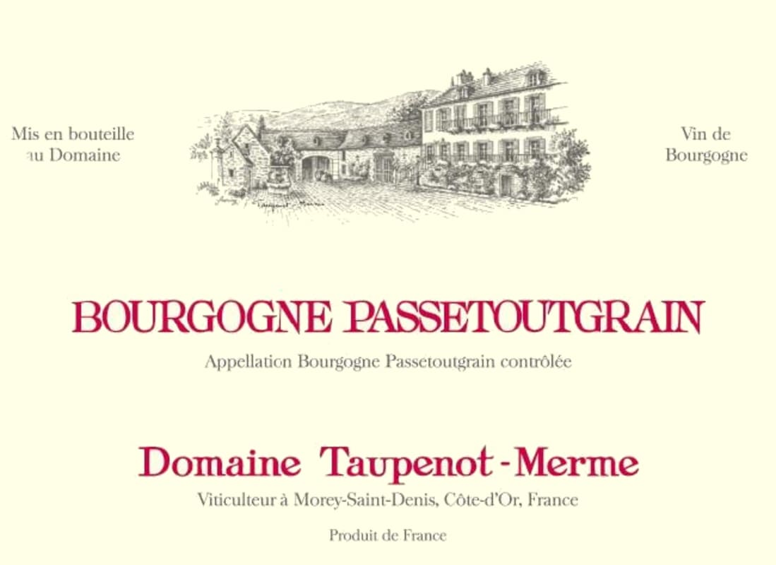 Domaine Taupenot-Merme Bourgogne Passetoutgrain 2022
