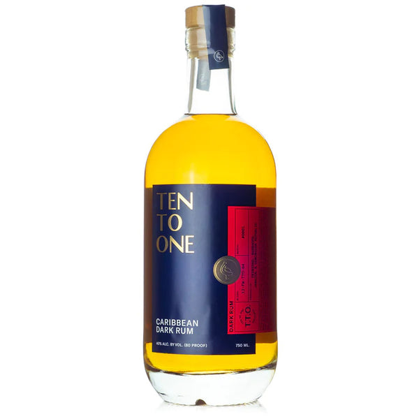 Ten to One Caribbean Dark Rum 750mL