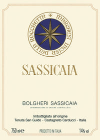 Tenuta San Guido Sassicaia 2021