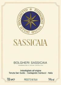 Tenuta San Guido Sassicaia 2023