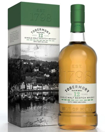 Tobermory 12 Year Single Malt Scotch Whisky 750mL
