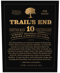 Trail's End 10 Year Bourbon 750mL