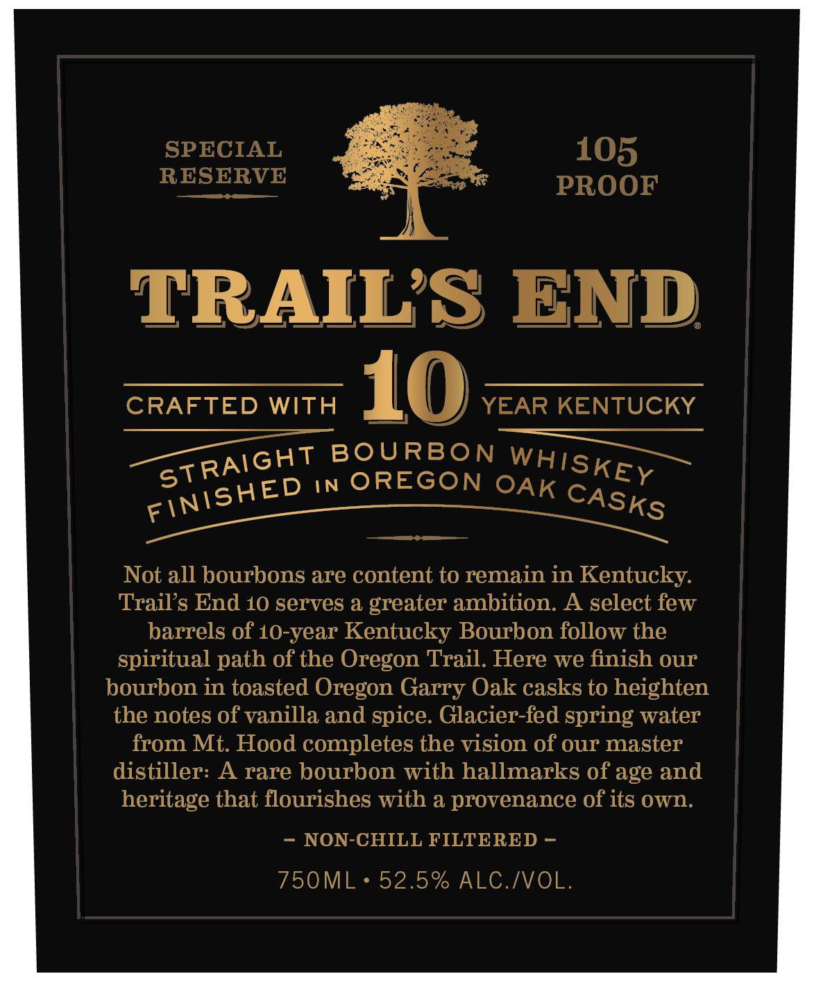 Trail's End 10 Year Bourbon 750mL