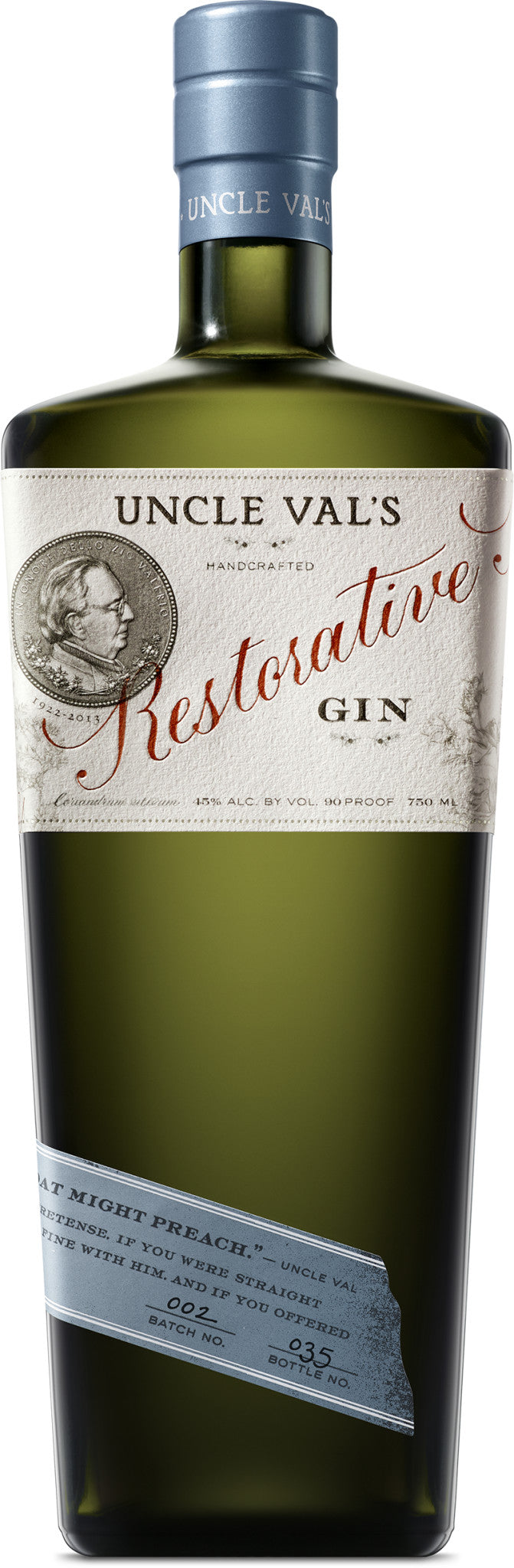 Uncle Val's Botanical Gin 750mL