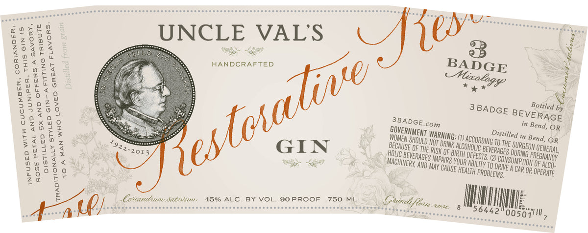 Uncle Val's Botanical Gin 750mL