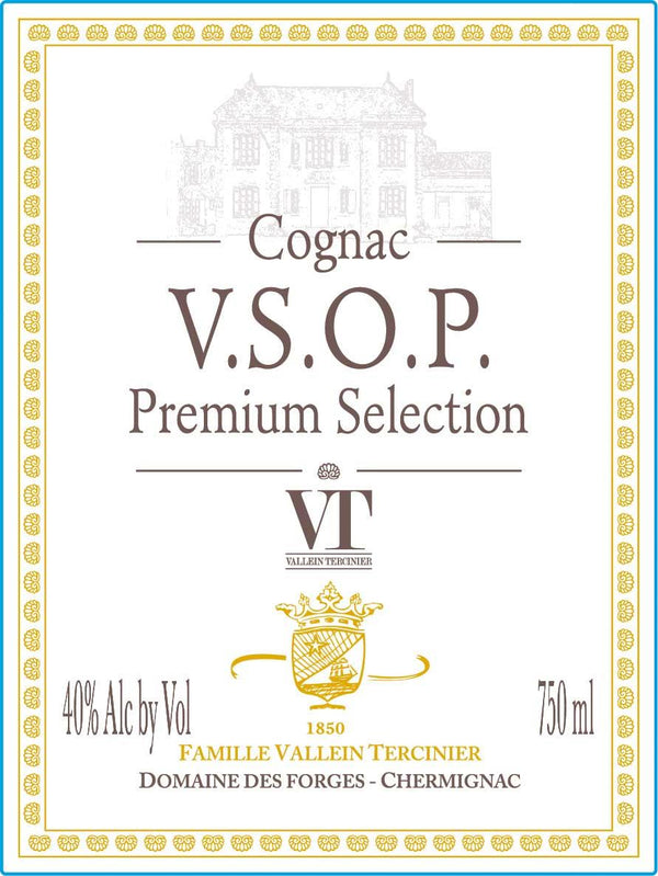 Vallein Tercinier VS Cognac 750mL