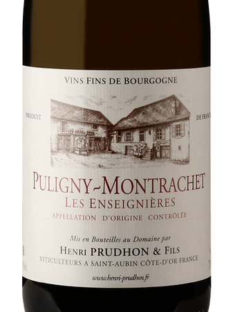 Henri Prudhon Puligny Montrachet Les Enseignieres 2022