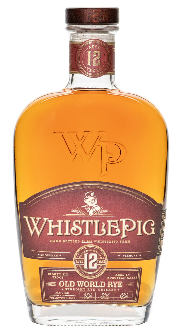 Whistlepig 10 Year Straight Rye 750mL