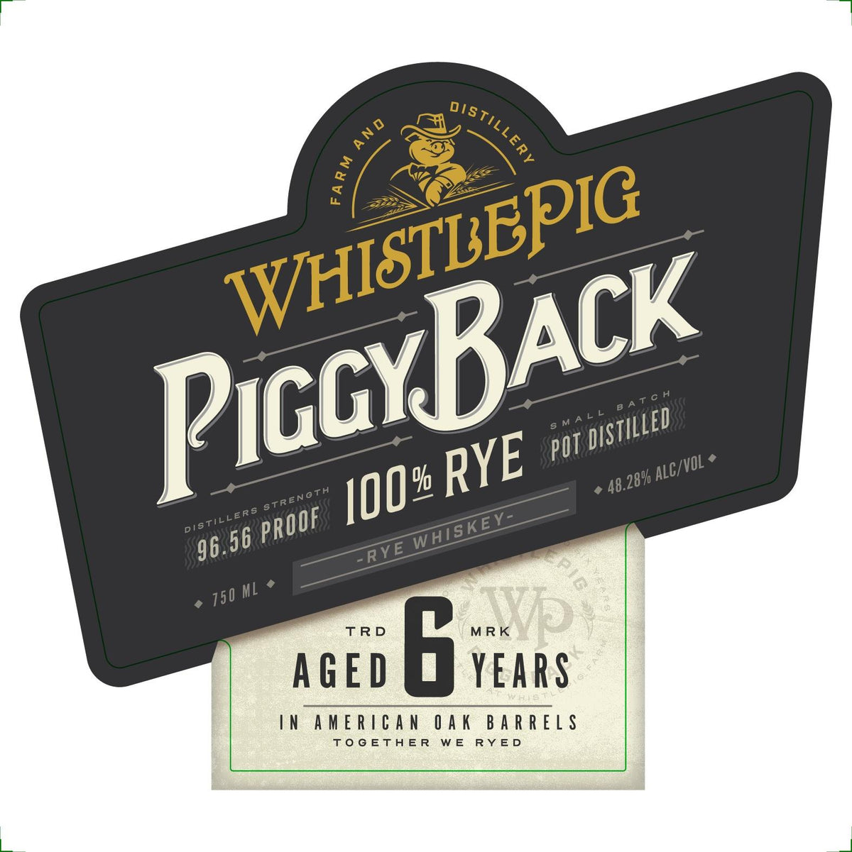 Whistlepig PiggyBack Rye Whisky 50mL